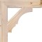 Ekena Millwork Balboa Block Smooth Bracket, Douglas Fir, 3 1/2"W x 20"D x 20"H BKT04X20X20BOA05SDF - alternate 2